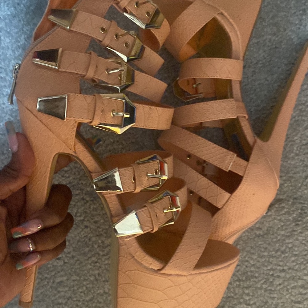 Multi Buckle Heels - Picture 4 of 4